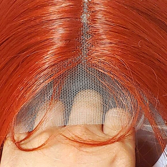 Motown Tress HD Lace Front Crimp Wig-14 inch (Color Available: Copper) - Picture 7 of 15